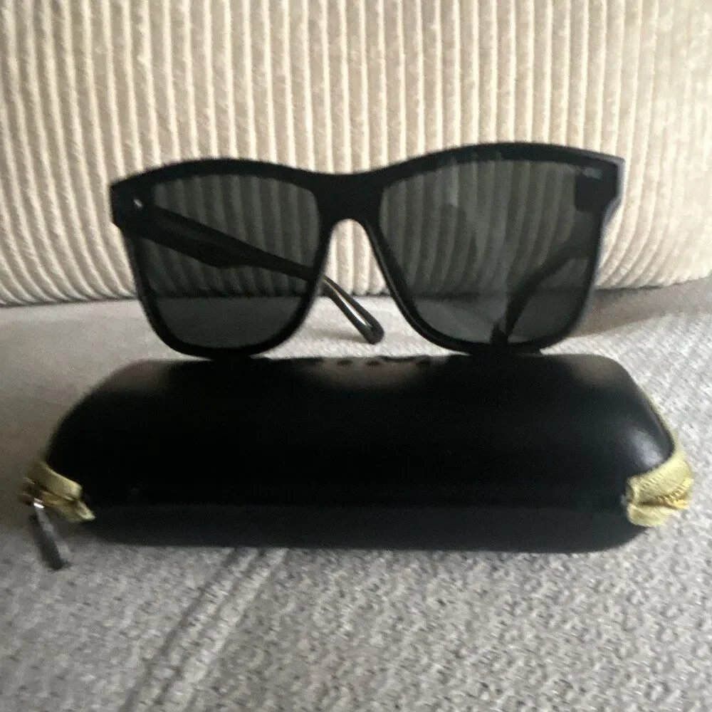 Blenders Prime Cat eye Blenders Sunglasses Black Lenses polarized w/ case